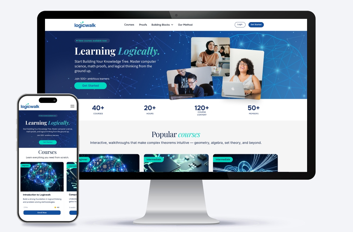Logicwalk Web Redesign